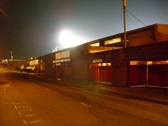 Rear of the Arthur Wait Stand